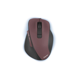 Безжична мишка HAMA WM-500 Recharge, 6 бутона, тиха, Wine