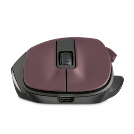 Безжична мишка HAMA WM-500 Recharge, 6 бутона, тиха, Wine