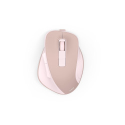 Безжична мишка HAMA WM-500 Recharge, 6 бутона, тиха, Pink