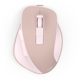 Безжична мишка HAMA WM-500 Recharge, 6 бутона, тиха, Pink