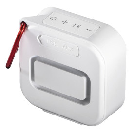 Преносима тонколона HAMA Pocket 3.0, Водоустойчива, 3.5W, White