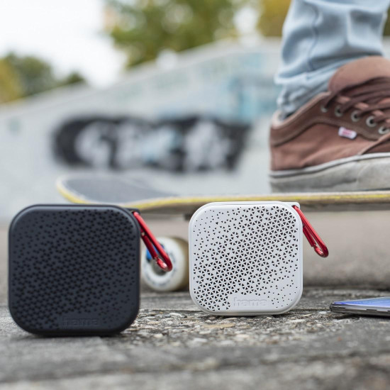 Преносима тонколона HAMA Pocket 3.0, Водоустойчива, 3.5W, White