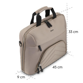 Чанта за лаптоп HAMA Premium Lightweight, 16.2 инча, Beige