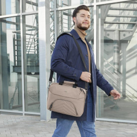 Чанта за лаптоп HAMA Premium Lightweight, 16.2 инча, Beige
