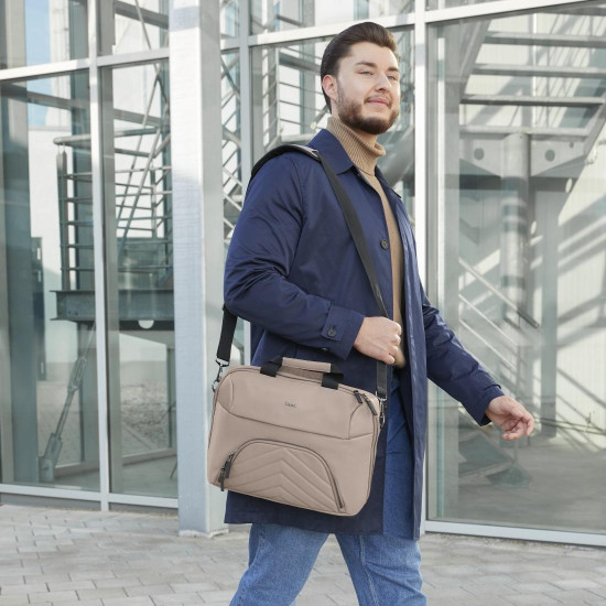 Чанта за лаптоп HAMA Premium Lightweight, 16.2 инча, Beige