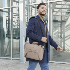 Чанта за лаптоп HAMA Premium Lightweight, 16.2 инча, Beige