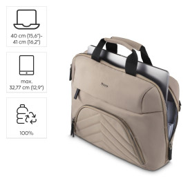 Чанта за лаптоп HAMA Premium Lightweight, 16.2 инча, Beige