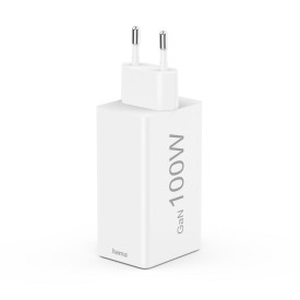 Зарядно HAMA 200027, 100W GaN, 2x USB-C PD, 1x USB-A QC