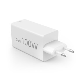 Зарядно HAMA 200027, 100W GaN, 2x USB-C PD, 1x USB-A QC