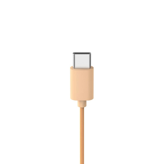 Слушалки HAMA Fun C, USB-C, Orange