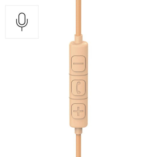Слушалки HAMA Fun C, USB-C, Orange