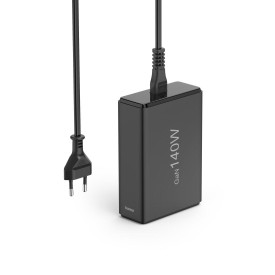 Зарядна станция HAMA 201978, 140W GaN, Fast Charger, 3x USB-C, 2x USB-A, PD
