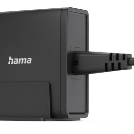 Зарядна станция HAMA 200019, 140W GaN, 3x USB-C, Power Delivery (PD)