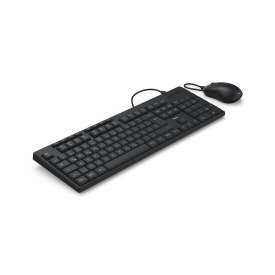 Комплект клавиатура и мишка HAMA CKM-200, USB-C, Black