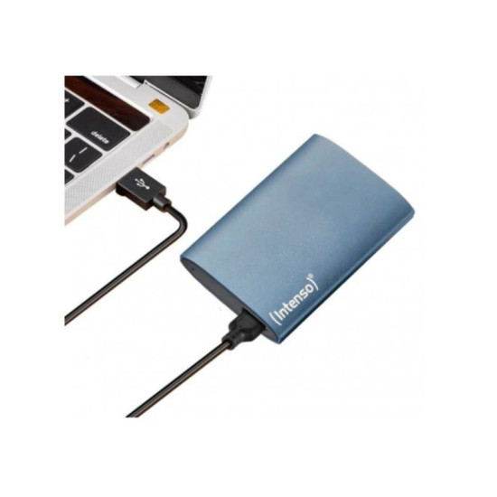 Външен SSD диск Intenso Premium 500GB, USB 3.2, Blue