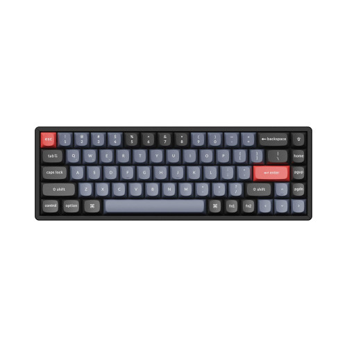 Безжична клавиатура Keychron K6 Pro 65% K PRO, Blue суичове, RGB, Black