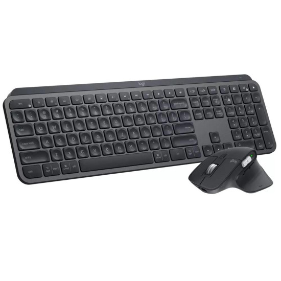 Комплект клавиатура и мишка Logitech MX Keys S Combo, Black