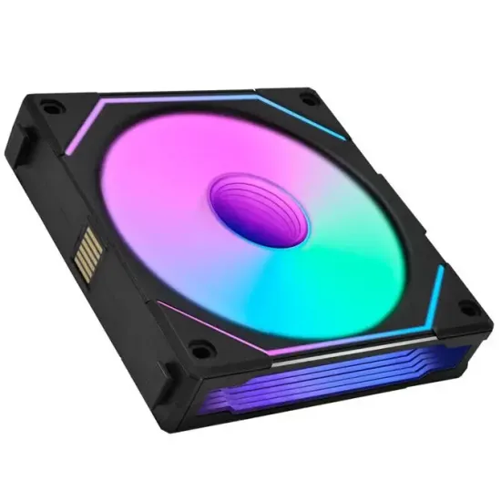 Комплект вентилатори Lian-Li UNI SL-INF 120 ARGB Reverse Blade PWM + Контролер - Black