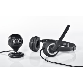 Комплект слушалки и уеб камера HAMA HS-P150, HAMA-139998