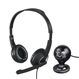 Комплект слушалки и уеб камера HAMA HS-P150, HAMA-139998