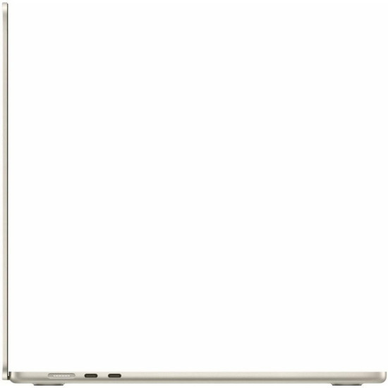 Лаптоп Apple MacBook Air 15 2025, Starlight, 15.3 инча, 2880 x 1864, Apple M4 10C, GPU Apple M4, 16GB RAM, 512GB SSD, macOS Sequoia