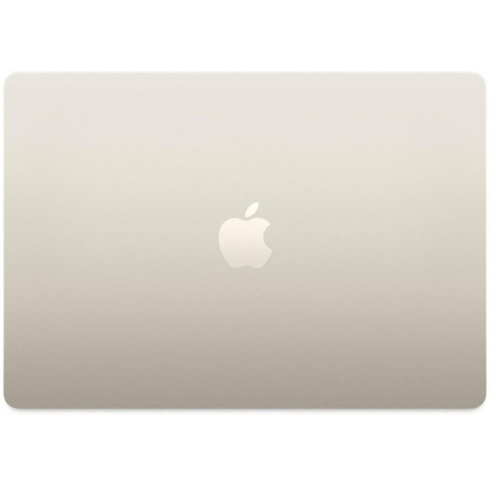 Лаптоп Apple MacBook Air 15 2025, Starlight, 15.3 инча, 2880 x 1864, Apple M4 10C, GPU Apple M4, 16GB RAM, 512GB SSD, macOS Sequoia