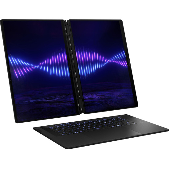 Лаптоп ASUS ROG Zephyrus Duo 16 2026 GX651AX-SR086X, Intel Core Ultra 9 386H, 16 инча OLED, тъчскрийн, 2.8K, 120Hz, RTX 5090 24GB GDDR7, 64GB LPDDR5X RAM, 2TB SSD, Windows 11 Pro