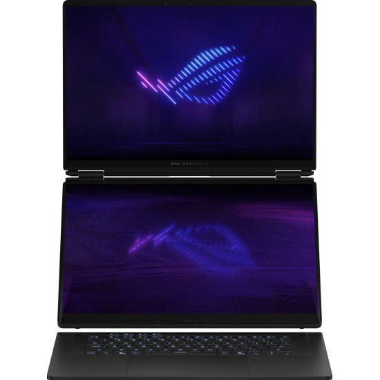 Лаптоп ASUS ROG Zephyrus Duo 16 2026 GX651AX-SR086X, Intel Core Ultra 9 386H, 16 инча OLED, тъчскрийн, 2.8K, 120Hz, RTX 5090 24GB GDDR7, 64GB LPDDR5X RAM, 2TB SSD, Windows 11 Pro