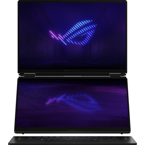 Лаптоп ASUS ROG Zephyrus Duo 16 2026 GX651AX-SR086X, Intel Core Ultra 9 386H, 16 инча OLED, тъчскрийн, 2.8K, 120Hz, RTX 5090 24GB GDDR7, 64GB LPDDR5X RAM, 2TB SSD, Windows 11 Pro