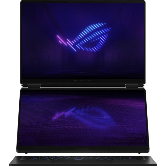 Лаптоп ASUS ROG Zephyrus Duo 16 2026 GX651AX-SR086X, Intel Core Ultra 9 386H, 16 инча OLED, тъчскрийн, 2.8K, 120Hz, RTX 5090 24GB GDDR7, 64GB LPDDR5X RAM, 2TB SSD, Windows 11 Pro