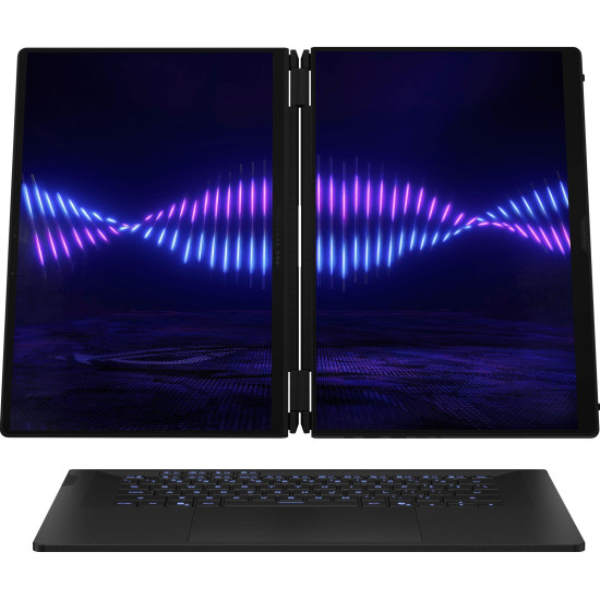 Лаптоп ASUS ROG Zephyrus Duo 16 2026 GX651AX-SR086X, Intel Core Ultra 9 386H, 16 инча OLED, тъчскрийн, 2.8K, 120Hz, RTX 5090 24GB GDDR7, 64GB LPDDR5X RAM, 2TB SSD, Windows 11 Pro