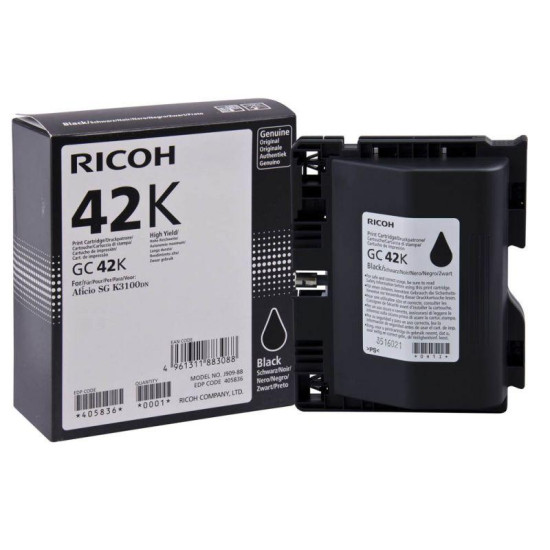 Мастило RICOH GC42K, Black
