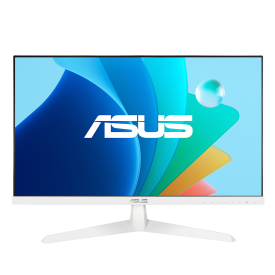 Монитор ASUS VY249HF-W, 23.8 инча, IPS, FHD 1920x1080, 100Hz, 1ms, Eye Care+ Technology, HDMI/DP