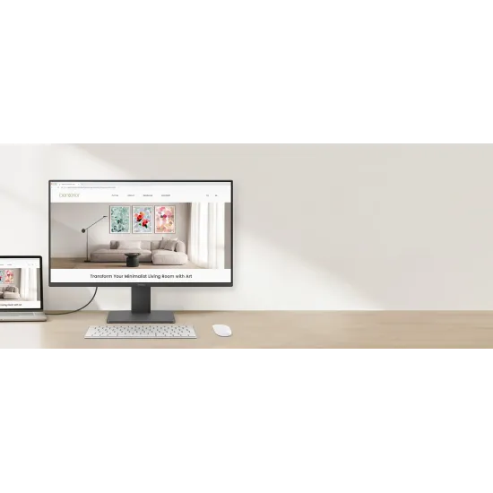 Монитор BenQ GW2791, 27 инча, IPS, 1920x1080, 100Hz, 5 ms, 99% sRGB, HDMI/DP