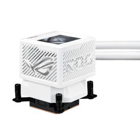 Водно охлаждане ASUS ROG RYUJIN III 360 ARGB Extreme, 360mm, 3.5 инча LCD, White (90RC0132-M0EAY0)