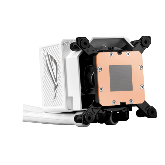 Водно охлаждане ASUS ROG RYUJIN III 360 ARGB Extreme, 360mm, 3.5 инча LCD, White (90RC0132-M0EAY0)