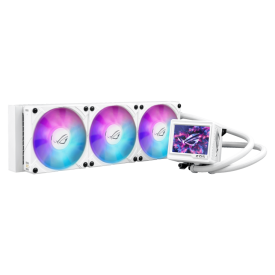 Водно охлаждане ASUS ROG RYUJIN III 360 ARGB Extreme, 360mm, 3.5 инча LCD, White (90RC0132-M0EAY0)