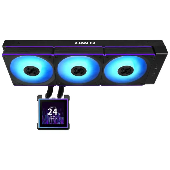 Охладител за процесор Lian Li HydroShift II LCD-S 360CL RGB - Черен
