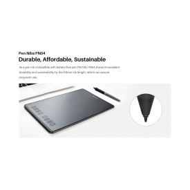 Резервни накрайници HUION PN04, за писалки PW100/PW201, 10 бр.