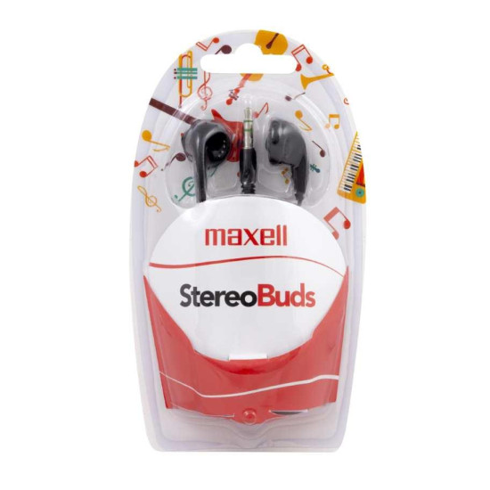 Слушалки MAXELL EB-95 Stereo Buds Earphones, Black