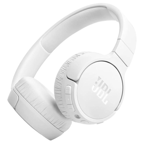 Безжични слушалки JBL Tune 670NC, Bluetooth 5.3, USB-C, White