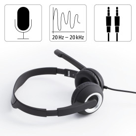 Слушалки HAMA HS-P150, 53982-51616