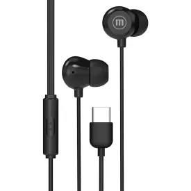 Слушалки MAXELL IN-BAX, USB-C, Black