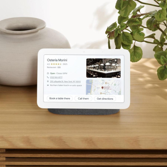 Преносима тонколона Google Nest Hub 2nd gen, Bluetooth, Wi-Fi, Сензорен екран, Гласов асистент, Deep blue