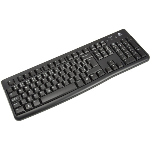 Клавиатура Logitech K120, BG Layout, Black