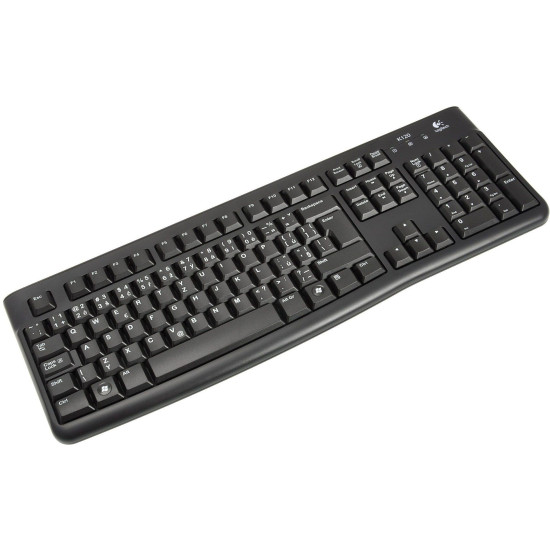 Клавиатура Logitech K120, BG Layout, Black
