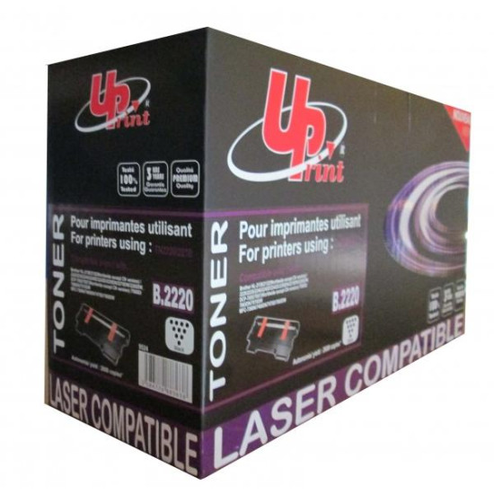 Съвместима тонер касета UPrint BROTHER TN2220/TN2210/TN2010, Black