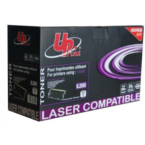 Съвместима тонер касета UPrint BROTHER TN350/TN2000/2005/TN2025, Black