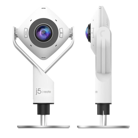 Уеб камера j5create JVCU360 All Around Webcam, FHD, USB, 360, Mic