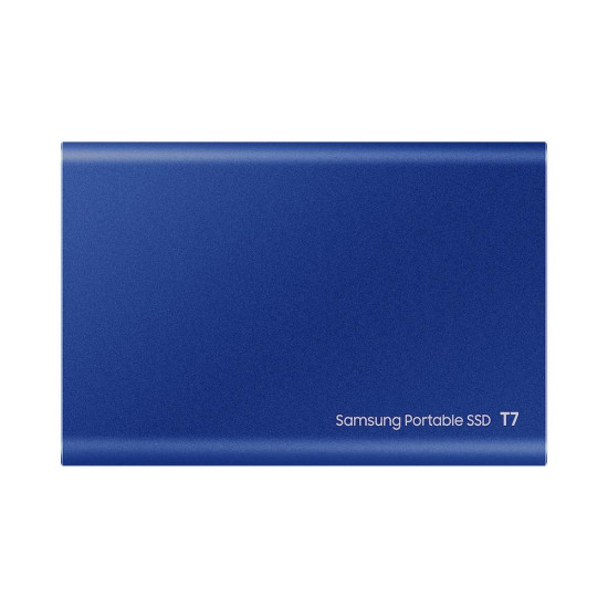 Външен SSD диск Samsung T7 Indigo 2TB, USB 3.2, Blue